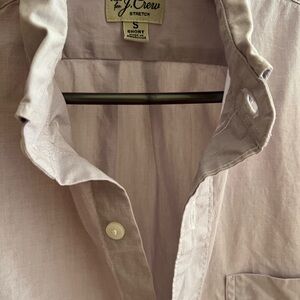 J Crew slim untucked button up shirt